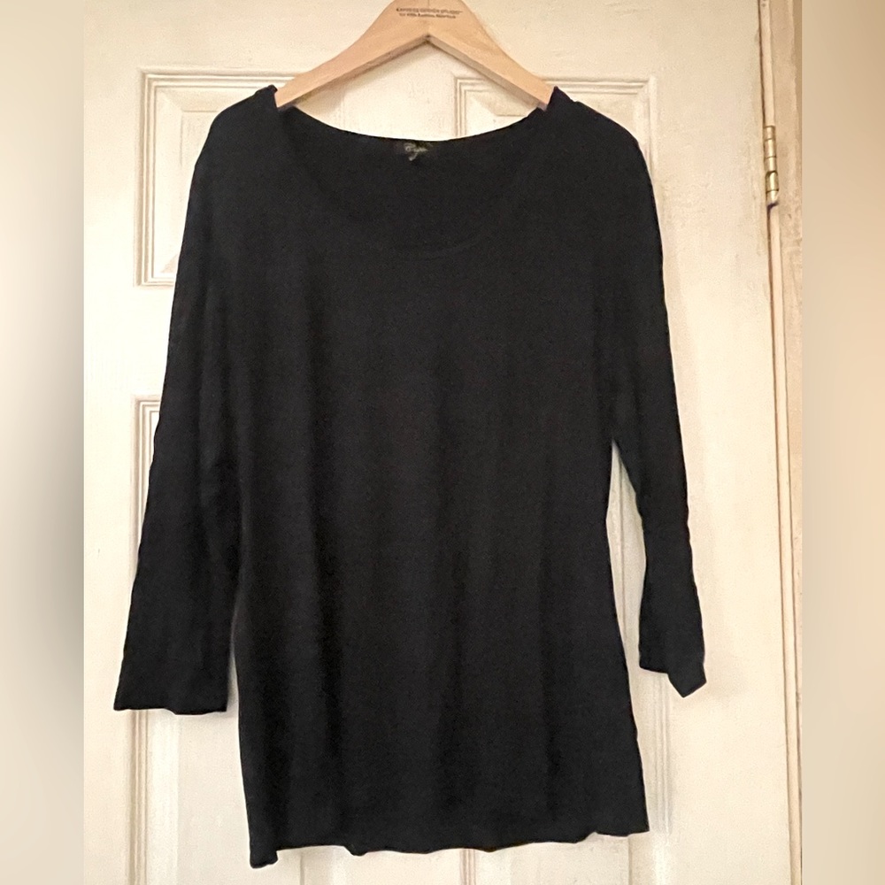 Black Long Sleeved Top Super Soft